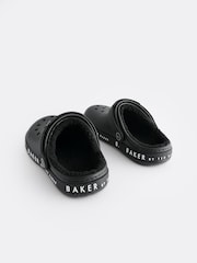 Baker by Ted Baker Boys Borg Lined Clog Slippers - Image 3 of 6