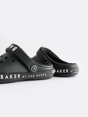 Baker by Ted Baker Boys Borg Lined Clog Slippers - Image 5 of 6