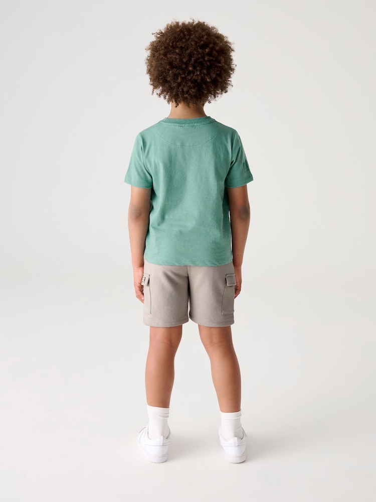 Baker by Ted Baker T-Shirt and Cargo Shorts Set - Image 2 of 11