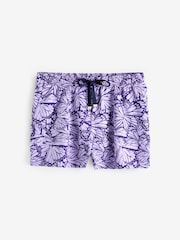 Bath & Body Works Blue Butterfly Print Cotton Cami Racer 100% Cotton Top and Pyjama Short Set - Image 9 of 11
