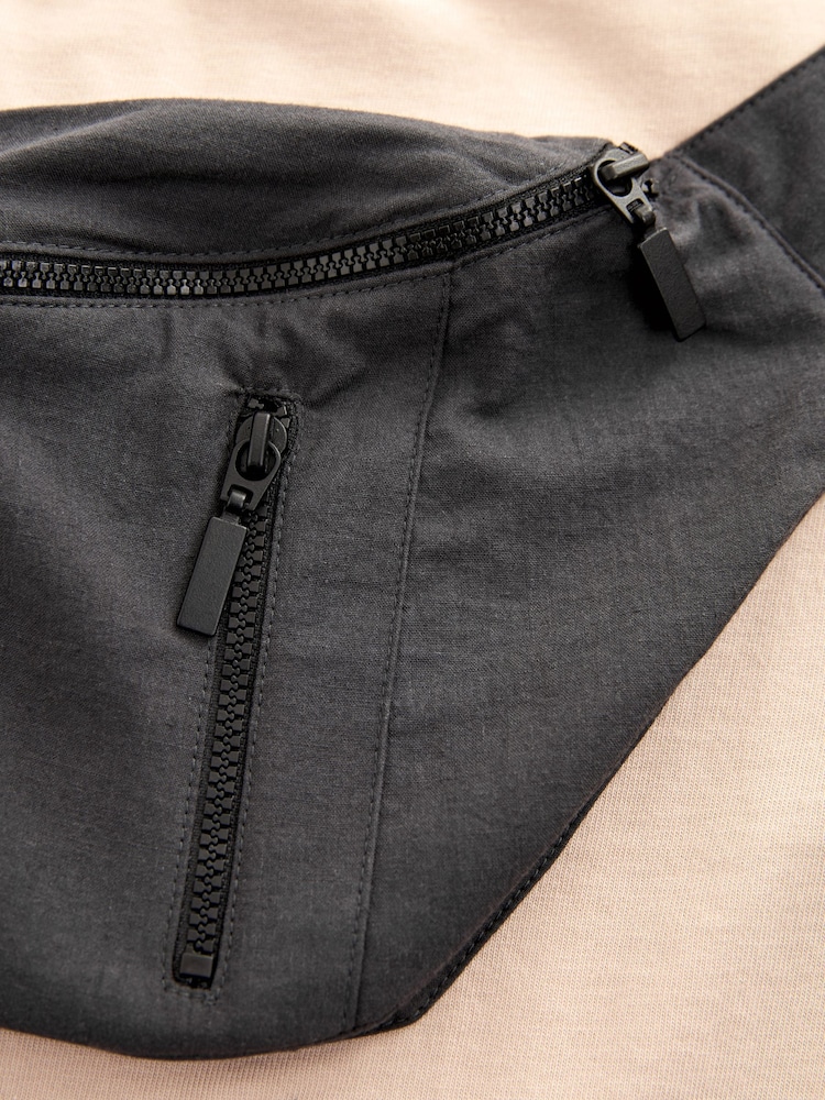 Natural Stone Bag Pocket Short Sleeve T-Shirt (3-16yrs) - Image 4 of 6
