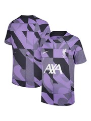 Nike Purple Liverpool Academy Pro Pre Match Top Kids - Image 1 of 3