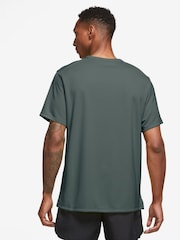 Nike Vintage Green Dri-FIT Miler UV Running T-Shirt - Image 2 of 4