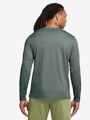 Nike Vintage Green Dri-FIT UV Miler Long-Sleeve Running Top - Image 2 of 4