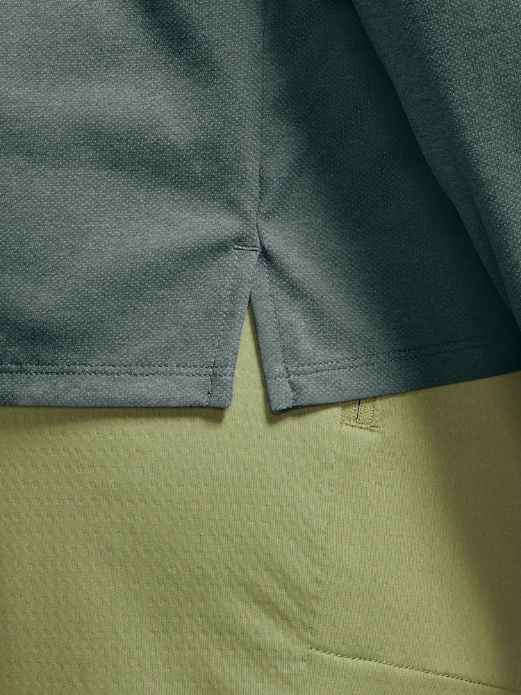Nike Vintage Green Dri-FIT UV Miler Long-Sleeve Running Top - Image 3 of 4
