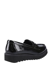 Hush Puppies Black Francis Patent Loafers - Image 2 of 8