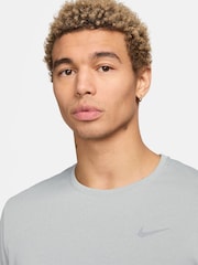 Nike Grey Dri-FIT UV Miler Long-Sleeve Running Top - Image 3 of 6