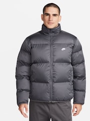Nike grey Sportswear Club Puffer Jacket - Image 1 of 11