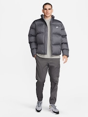 Nike grey Sportswear Club Puffer Jacket - Image 3 of 11