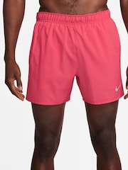 Rosa - Regelbunden - Nike Dri-FIT Challenger 5 tums Kalsonger-fodrade löparshorts - Bild 1 av 6