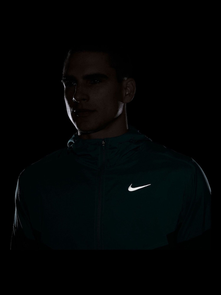 Nike Green Light Windrunner Running Jacket - Image 9 of 11