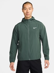 Nike Green Dri-FIT Form Hooded Training Jacket - Image 1 of 4