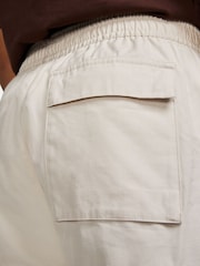 Nike Light Wood Natural 100% Cotton Club Fleece Cargo Shorts - Image 8 of 8