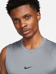 Nike Black Pro Dri-FIT Tight Sleeveless Training Top - Image 4 of 6