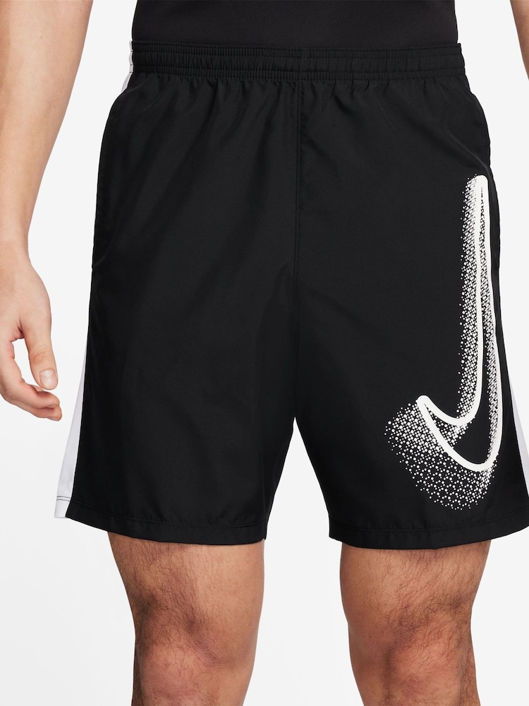 Nike Black Academy Graphic Training Shorts - Image 1 of 4