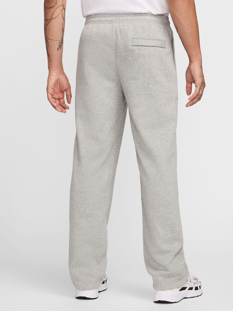 Nike Grey Club Fleece Bungee Joggers - Image 2 of 8