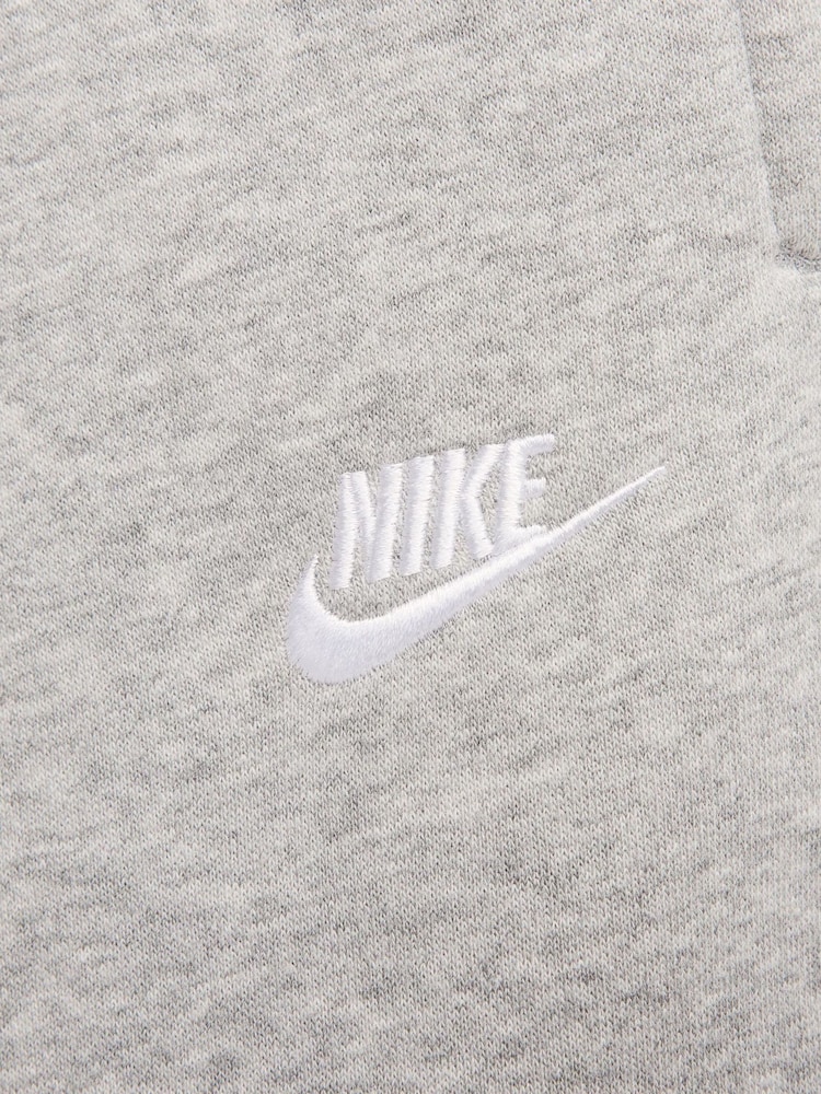 Nike Grey Club Fleece Bungee Joggers - Image 8 of 8