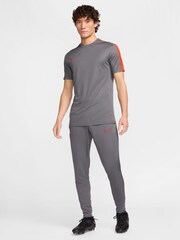 Nike Iron Grey Dri-FIT Academy Zippered Training Joggers - Image 2 of 6
