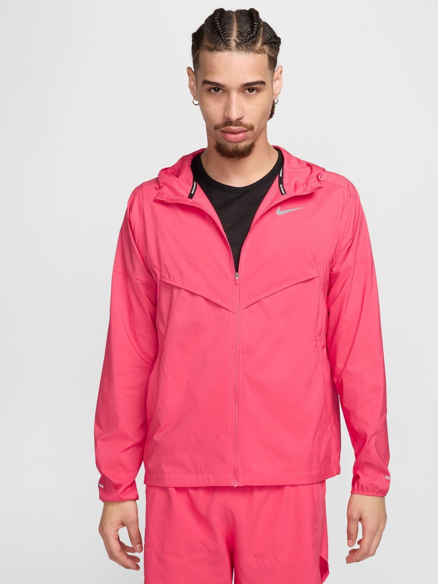 Nike pink jacket deals