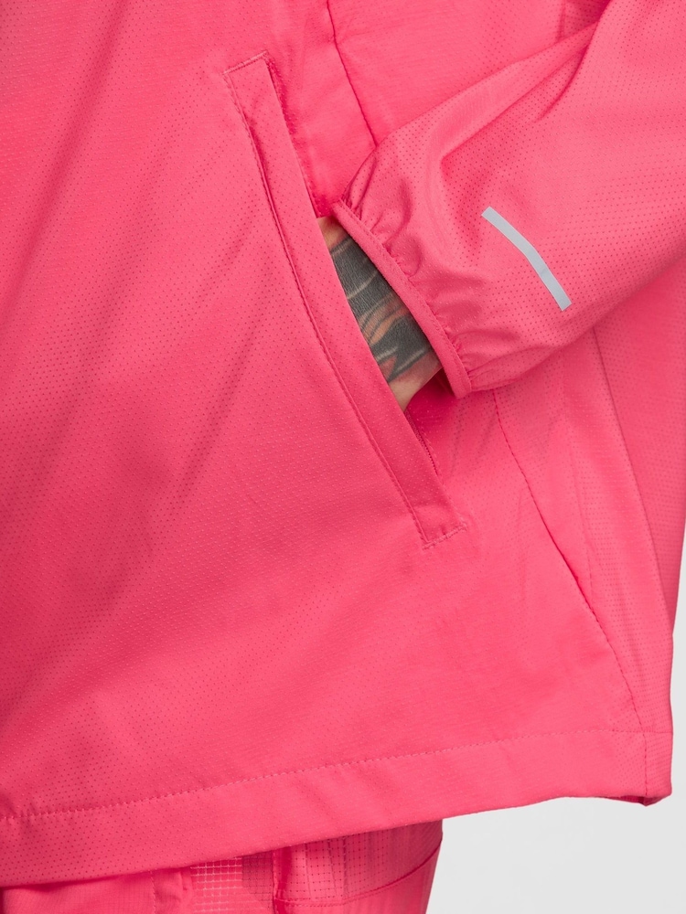 Nike Pink Light Windrunner Running Jacket - Image 7 of 9