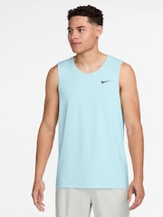 Nike Blue Dri-FIT Hyverse Training Vest - Image 1 of 3