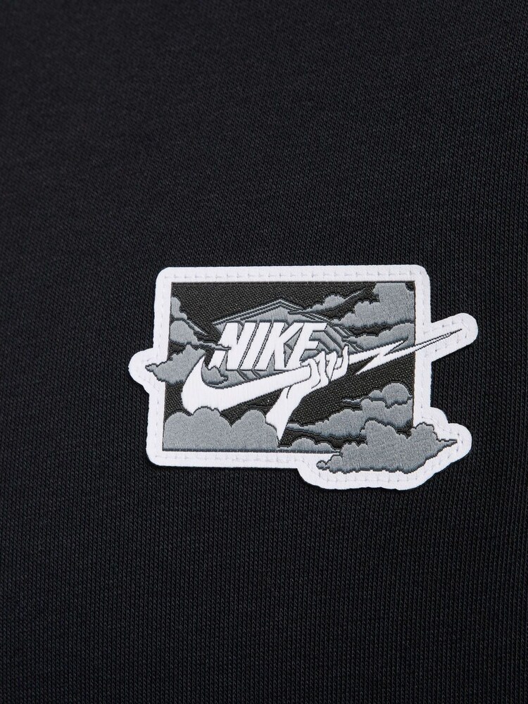 Nike Black Club Printed Graphic Sweatshirt - Image 7 of 7