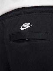 Nike Black M Nk Club Ft Cuff Pant Bolt Joggers - Image 4 of 6