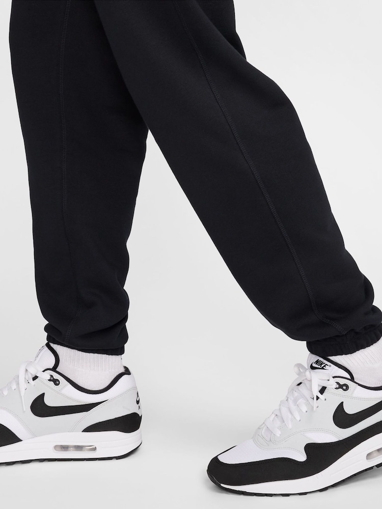 Nike Black M Nk Club Ft Cuff Pant Bolt Joggers - Image 5 of 6