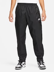 Nike Black Windrunner Woven Lined Joggers - Image 1 of 14