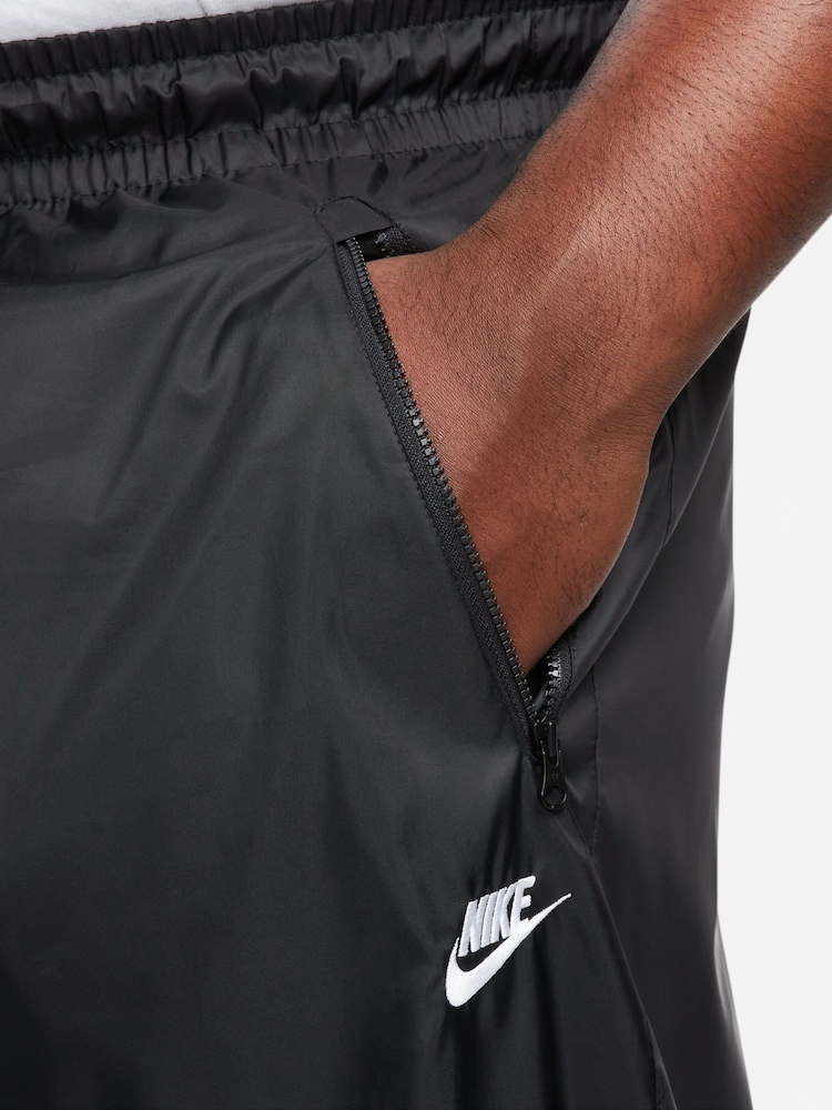 Nike Black Windrunner Woven Lined Joggers - Image 10 of 14