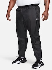 Nike Black Windrunner Woven Lined Joggers - Image 8 of 14