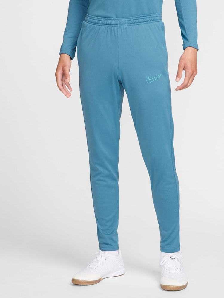Nike Light Blue Dri-FIT Academy Zippered Training Joggers - Image 1 of 6