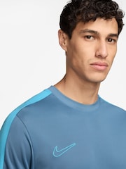 Голубой - Nike футболка Dri-FIT Academy Training - Изображение 3 из 5