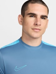 Голубой - Nike футболка Dri-FIT Academy Training - Изображение 4 из 5