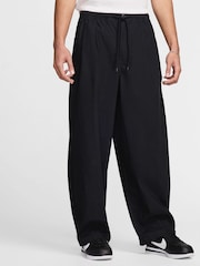Nike Black Club Balloon 100% Cotton Pants - Image 1 of 6