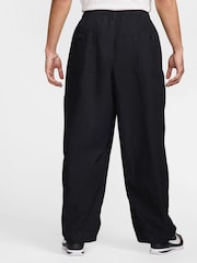 Nike Black Club Balloon 100% Cotton Pants - Image 2 of 6
