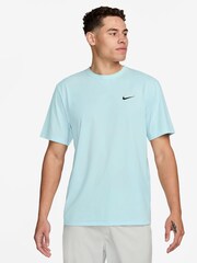 Nike Glacier Blue Dri-FIT Hyverse Training T-Shirt - Image 1 of 3