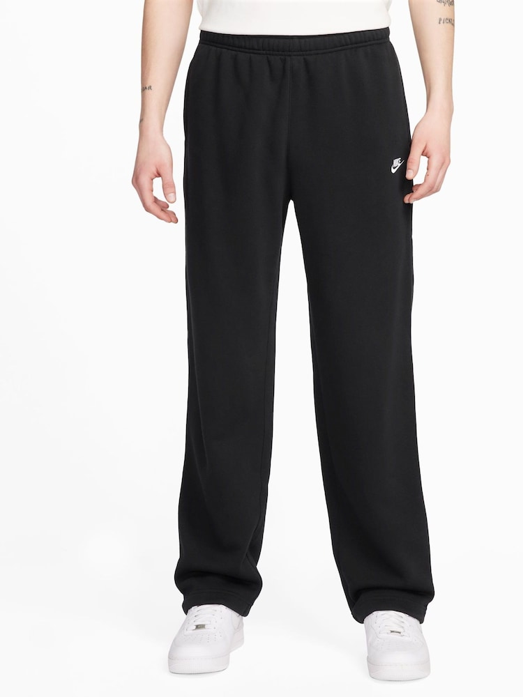 Nike Black Club Fleece Bungee Joggers - Image 1 of 3