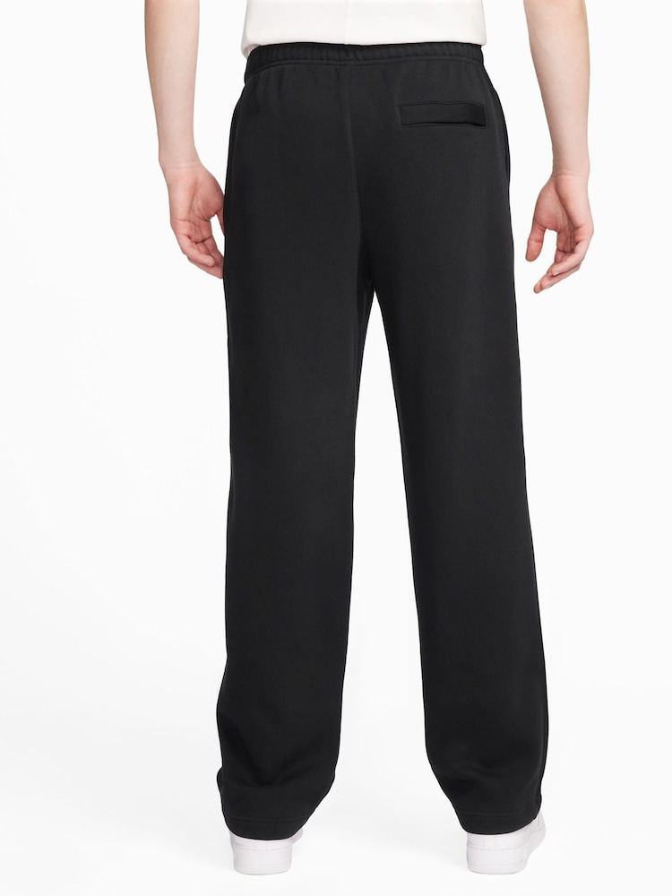 Nike Black Club Fleece Bungee Joggers - Image 2 of 3