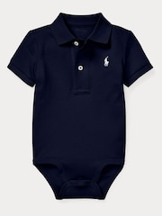 Polo Ralph Lauren bombažen polo pajac za dojenčke Polo Ralph Lauren - Slika 1 iz 4