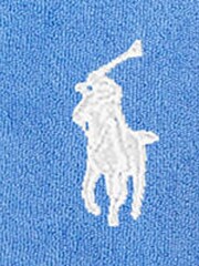Polo Ralph Lauren Baby Blue Terry Towelling Shirt and Short Set - Image 3 of 3