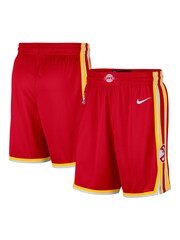Fanatics Red NBA Atlanta Hawks Icon Swingman Shorts - Image 1 of 4