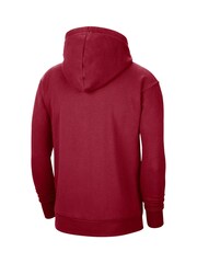 Fanatics RedNBA Chicago Bulls City Edition Essential Fleece Hoodie - Team Crimson - Image 3 of 3