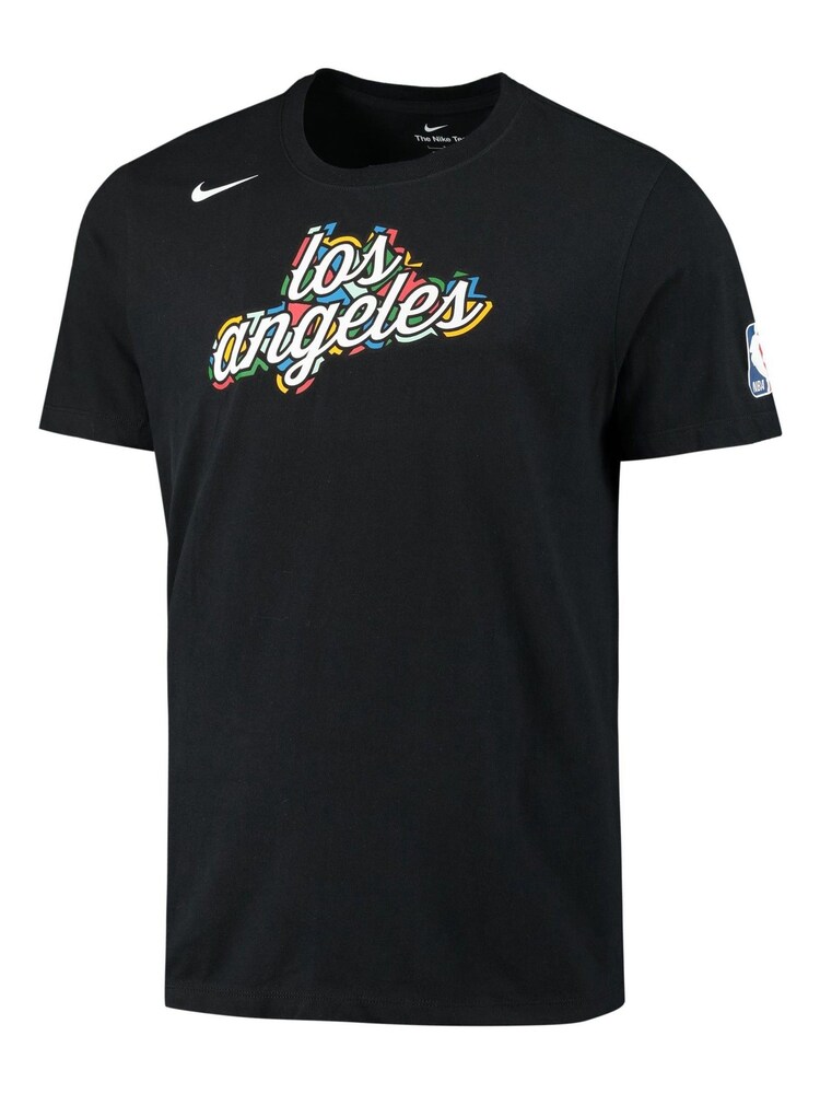 Fanatics NBA Los Angeles Clippers City Edition Logo Black T-Shirt - Image 2 of 3