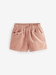 Neutral 100% Cotton Co-ord Short And Tights Set (3mths-7yrs) - Image 5 of 8