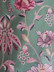 Cath Kidston Set of 2 Green/Pink Floral Reversible Storage Bags - Image 6 of 7