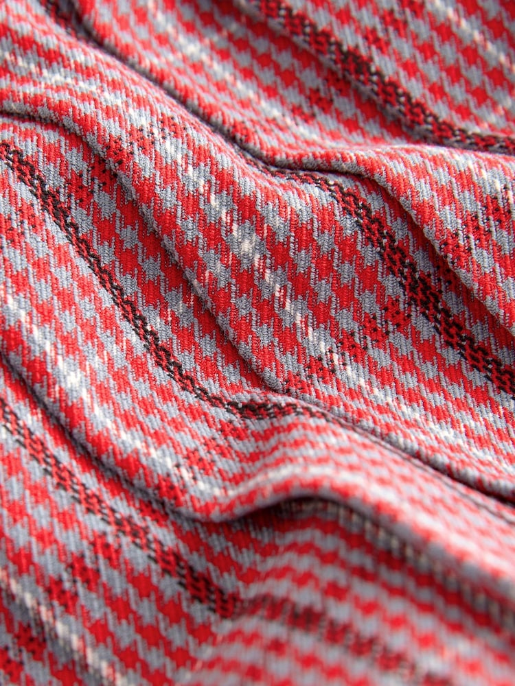 Red Denim Shirt and Check Skirt Set (3mths-7yrs) - Image 9 of 9 Red Denim Shirt and Check Skirt Set (3mths-7yrs) - Image 9 of 9