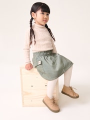 Khaki Green 100% Cotton Co-ord Skirt (3mths-7yrs) - Image 2 of 7