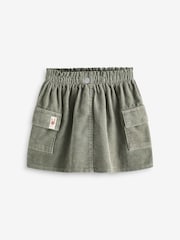 Khaki Green 100% Cotton Co-ord Skirt (3mths-7yrs) - Image 5 of 7