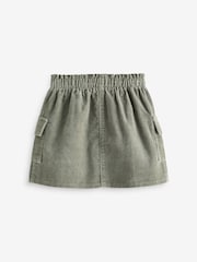 Khaki Green 100% Cotton Co-ord Skirt (3mths-7yrs) - Image 6 of 7